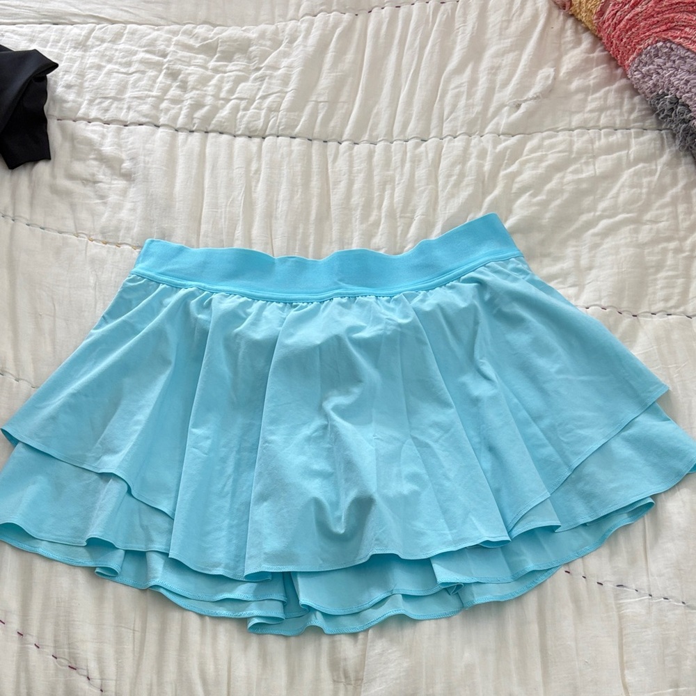 Lululemon Athletica Sky Blue Mini Skirt (Never Worn)